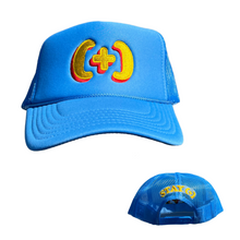 Load image into Gallery viewer, Positive Blue Trucker
