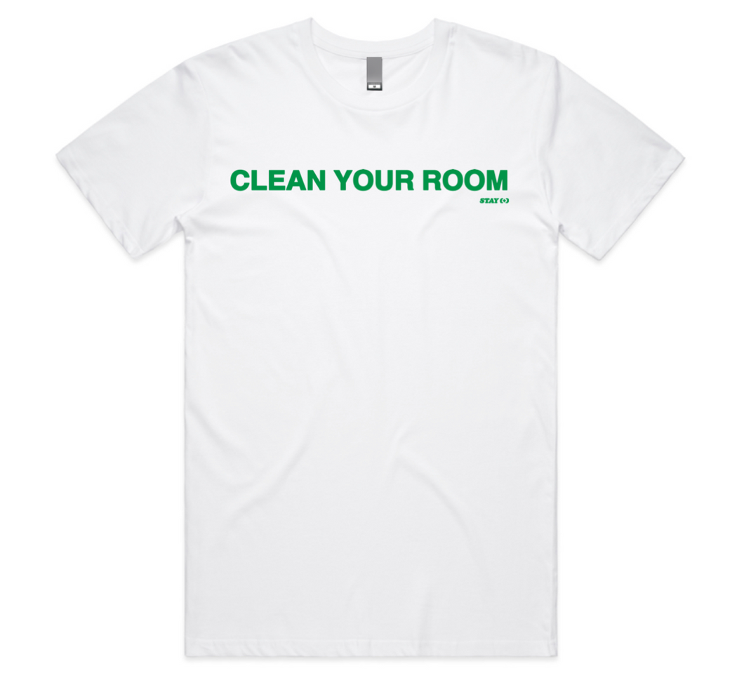 CLEAN YOUR ROOM TEE