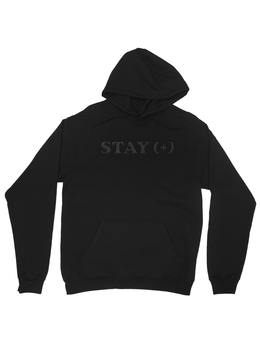 BlackBlack (+) hoodie